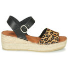 Betty London Sandalias de cu&ntilde;a marr&oacute;ns MARILUS para mujer - Talla 2
