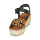 Betty London Sandalias de cu&ntilde;a marr&oacute;ns MARILUS para mujer - Talla 3