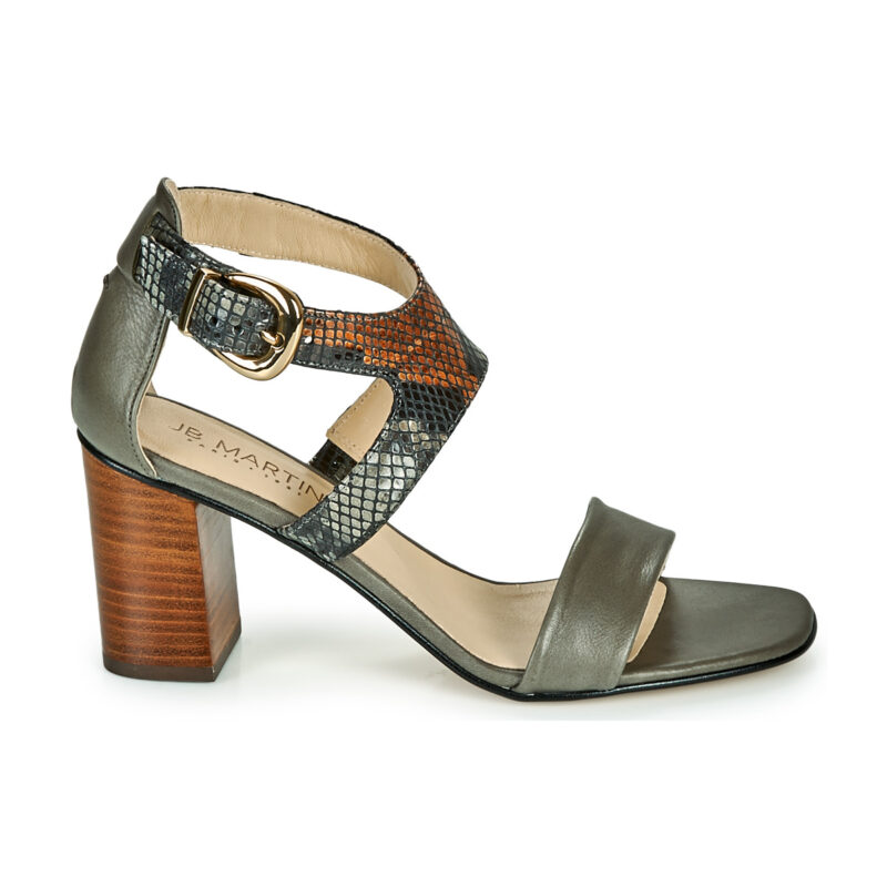 JB Martin 1NAWELI Verde Sandali con tacco Donna - 2