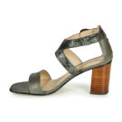 JB Martin 1NAWELI Verde Sandali con tacco Donna - 4