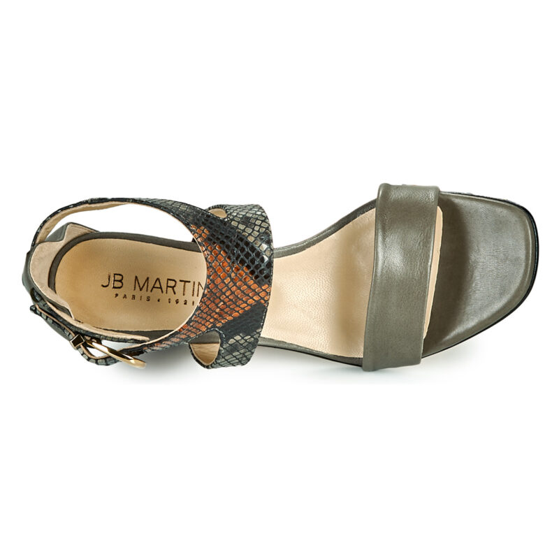 JB Martin 1NAWELI Verde Sandali con tacco Donna - 6