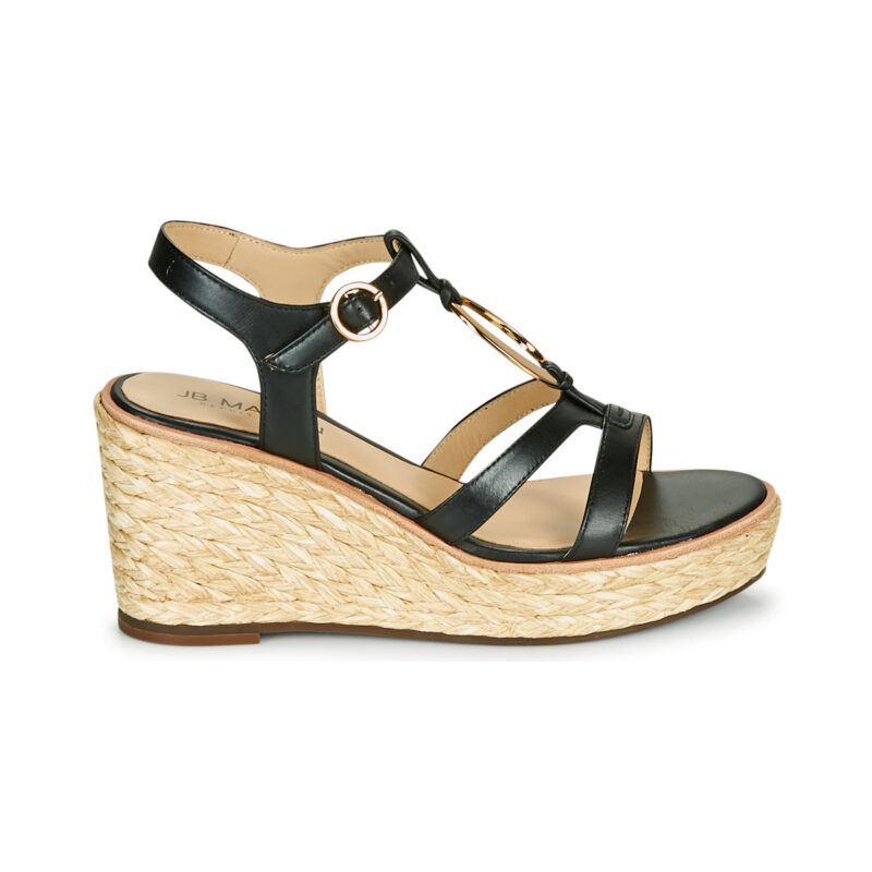JB Martin EMANI Marrone Sandali con zeppa Donna - 2