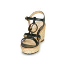 JB Martin EMANI Marrone Sandali con zeppa Donna - 3