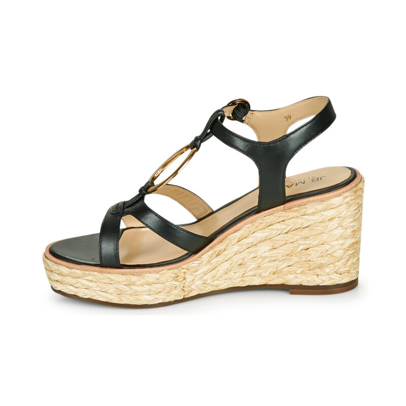 JB Martin EMANI Marrone Sandali con zeppa Donna - 4