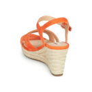 Geox D SOLEIL Arancio Sandali con zeppa Donna - 5