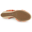 Geox D SOLEIL Arancio Sandali con zeppa Donna - 7