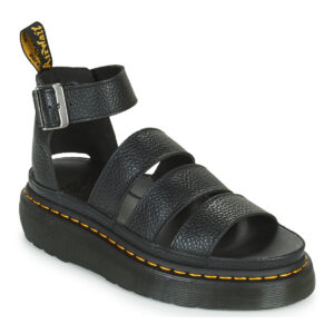 Dr. Martens  CLARISSA II QUAD BLACK MILLED NAPPA  Nero -  Sandali bassi  Donna
