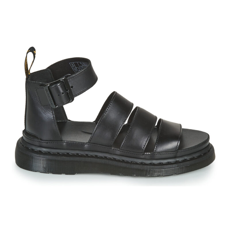 Dr. Martens CLARISSA II BLACK BRANDO Black Flat Sandals Women - 2