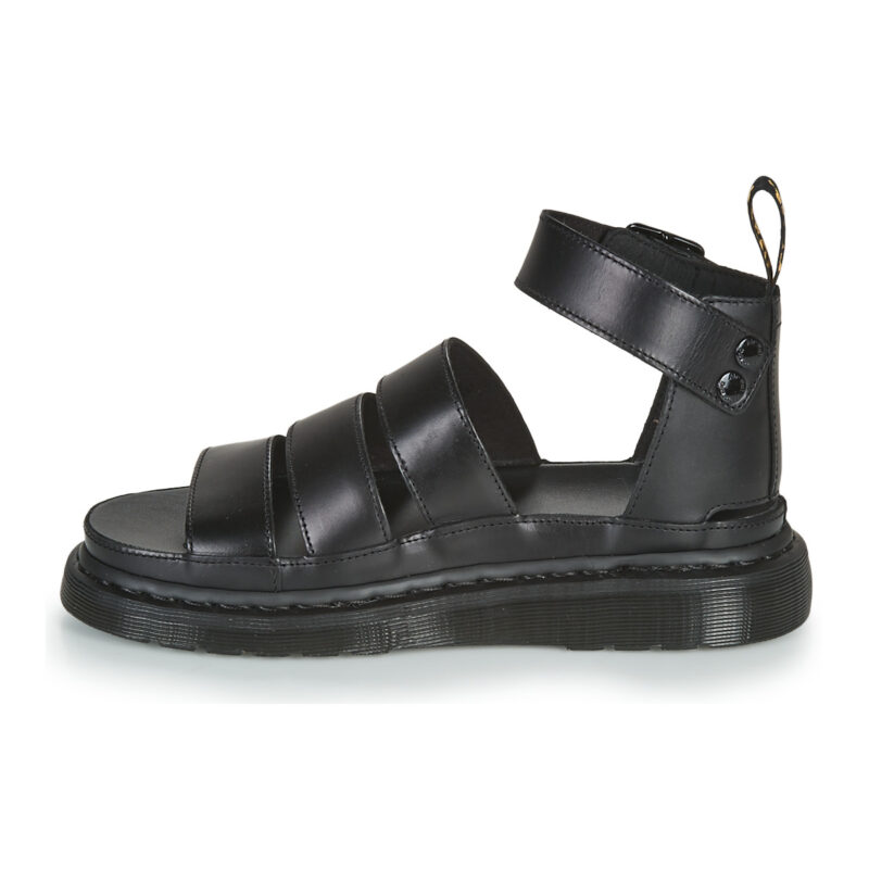 Dr. Martens CLARISSA II BLACK BRANDO Black Flat Sandals Women - 4
