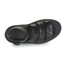 Dr. Martens CLARISSA II BLACK BRANDO Black Flat Sandals Women - 6