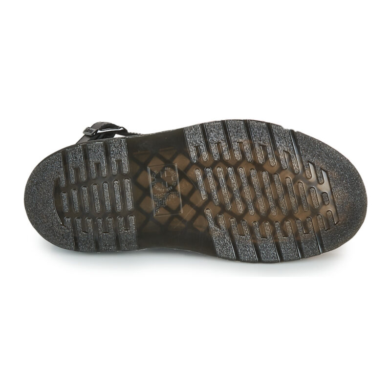 Dr. Martens CLARISSA II BLACK BRANDO Black Flat Sandals Women - 7