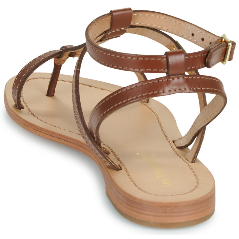 Les Tropeziennes par M.Belarbi HILAN Brown Flat Sandals Women - 5