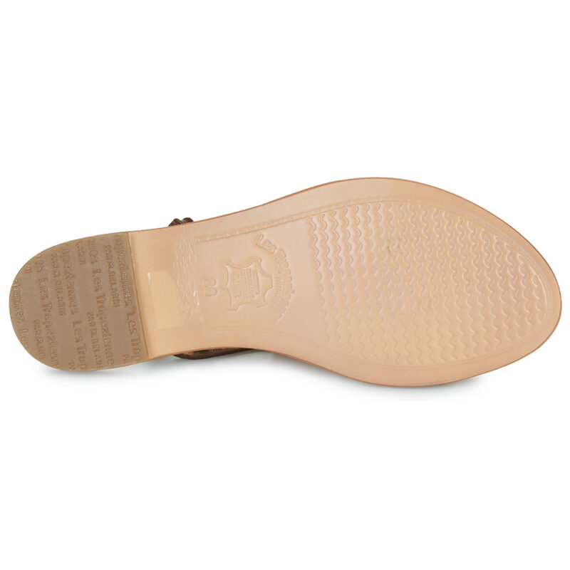 Les Tropeziennes par M.Belarbi HILAN Brown Flat Sandals Women - 7