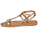 Les Tropeziennes par M.Belarbi HILAN Gold Women's flat sandals - 4