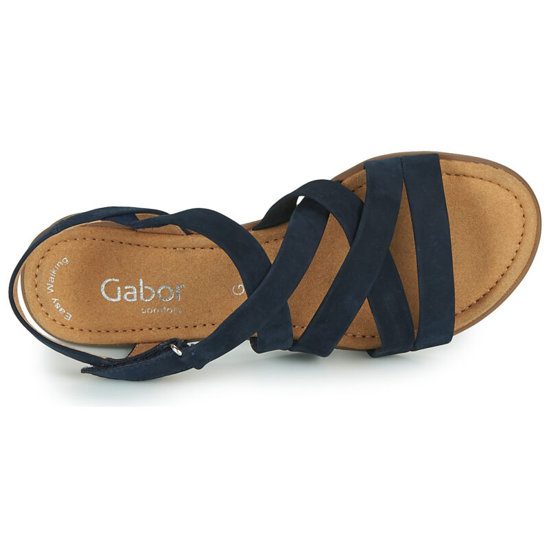 Gabor 6606636 Blue Flat Sandals Women - 6
