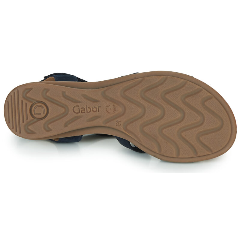 Gabor 6606636 Blue Flat Sandals Women - 7