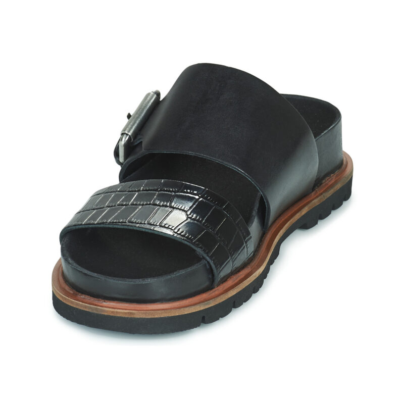 Clarks ORIANNA SUN Noir Sandales plates Femme - 3