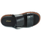 Clarks ORIANNA SUN Noir Sandales plates Femme - 6