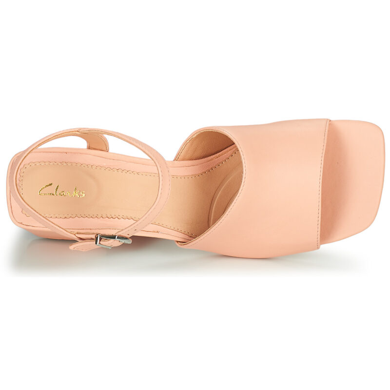 Clarks Sandales &agrave; talons roses SHEER65 BLOCK pour femmes - Pointure 6