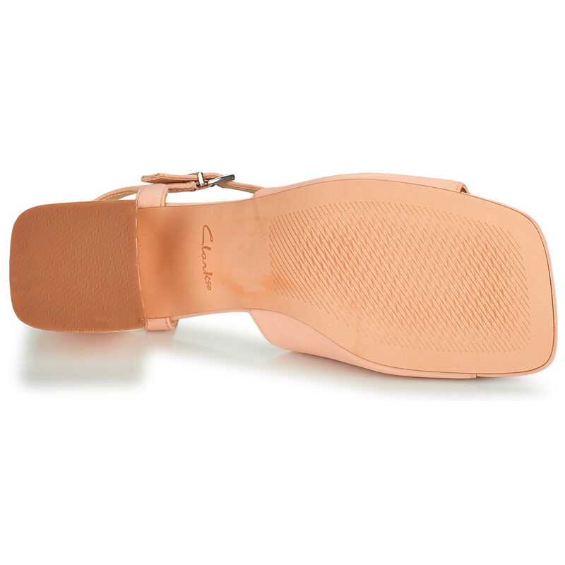 Clarks Sandales &agrave; talons roses SHEER65 BLOCK pour femmes - Pointure 7