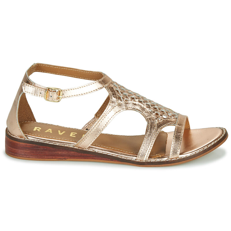 Ravel CARDWELL Oro Sandali con zeppa Donna - 2