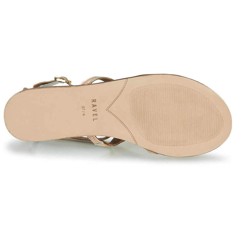 Ravel CARDWELL Oro Sandali con zeppa Donna - 7