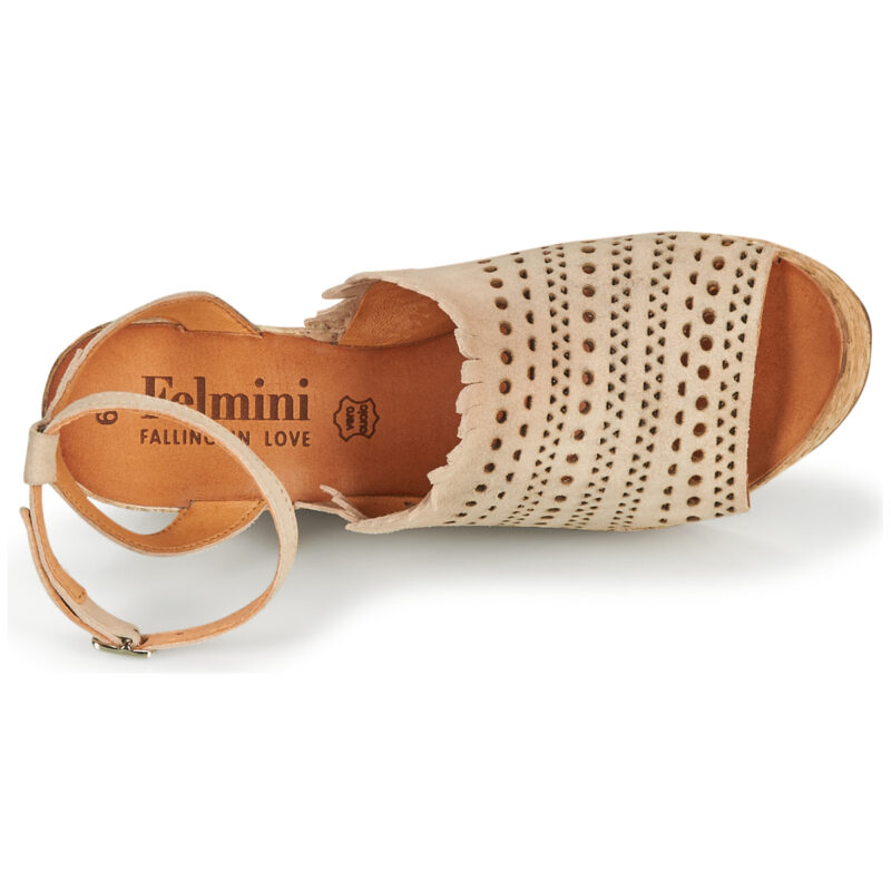 Felmini ALEXA Beige Sandali con zeppa Donna - 6