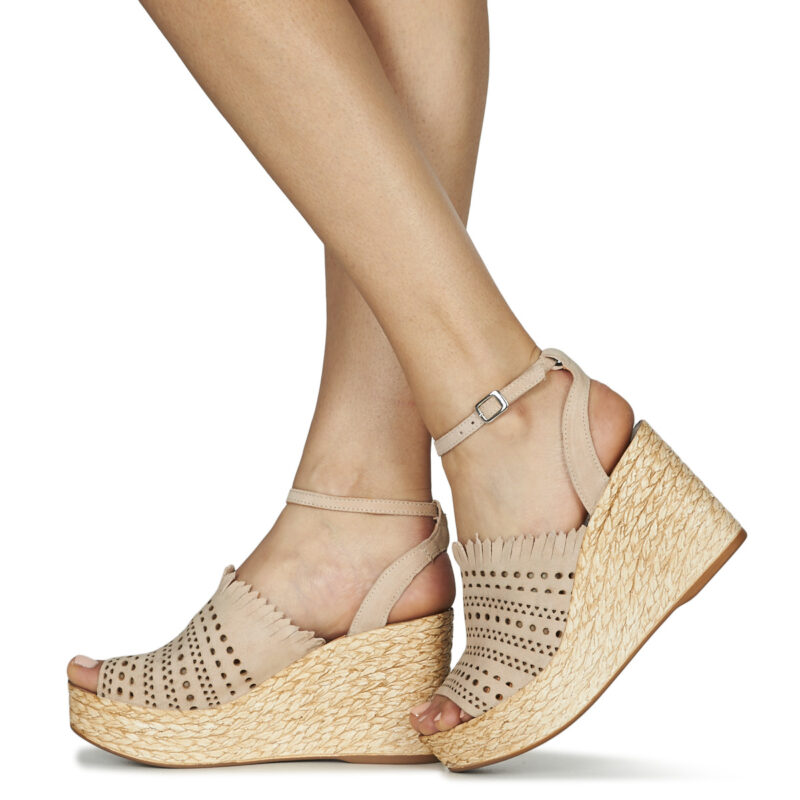 Felmini ALEXA Beige Sandali con zeppa Donna - 8