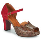 Chie Mihara NADILA Rot Keilsandalen Damen - 1