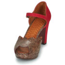 Chie Mihara NADILA Rot Keilsandalen Damen - 3