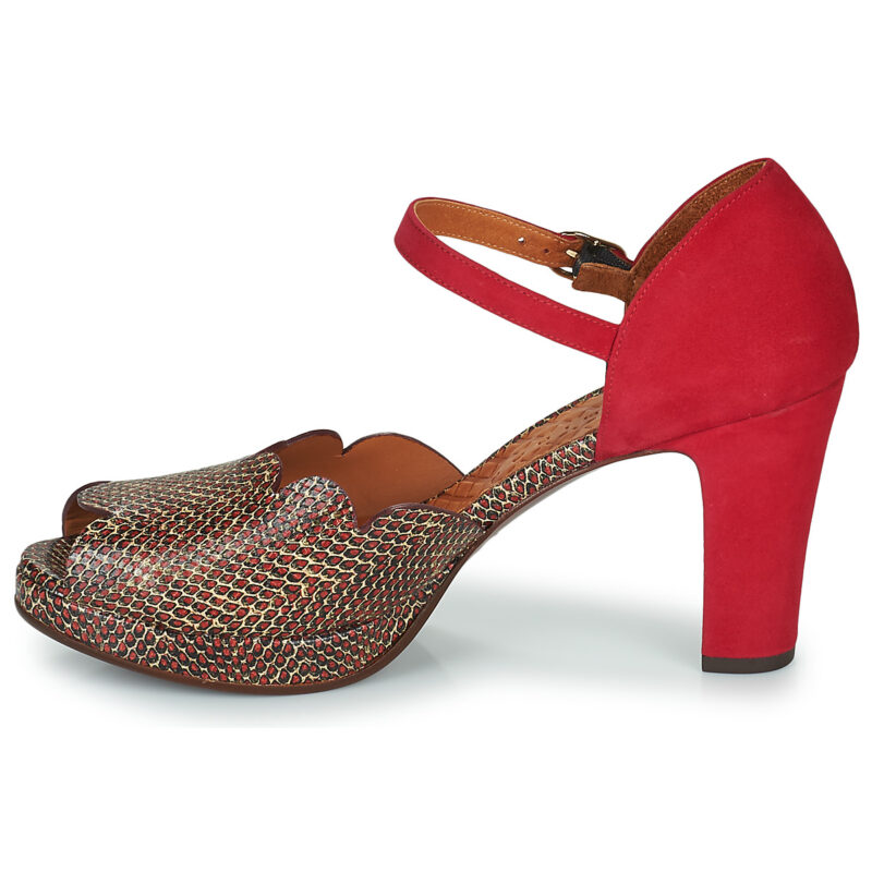 Chie Mihara NADILA Rot Keilsandalen Damen - 4