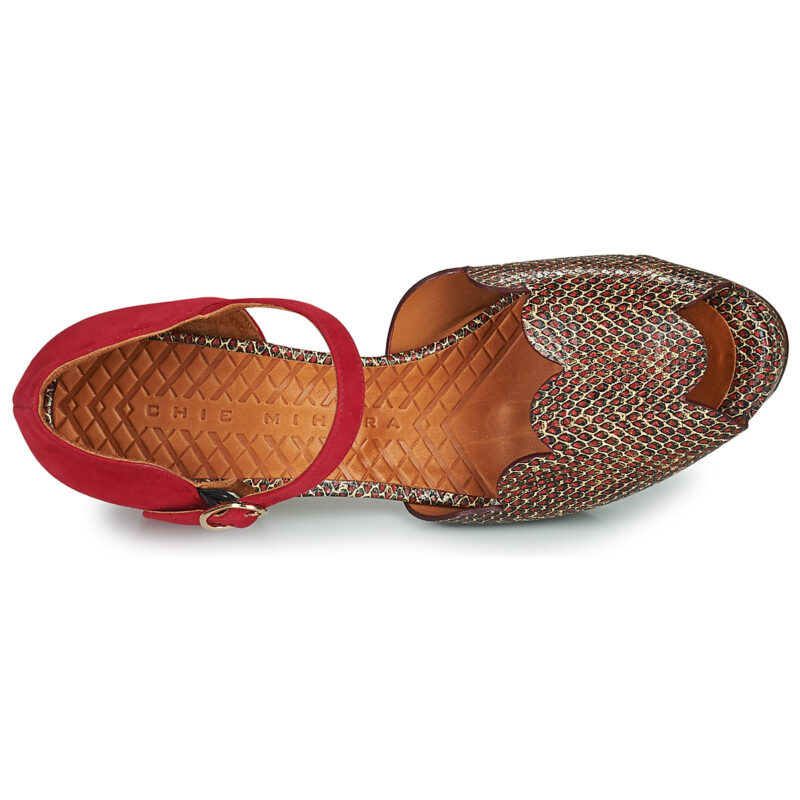 Chie Mihara NADILA Rot Keilsandalen Damen - 6