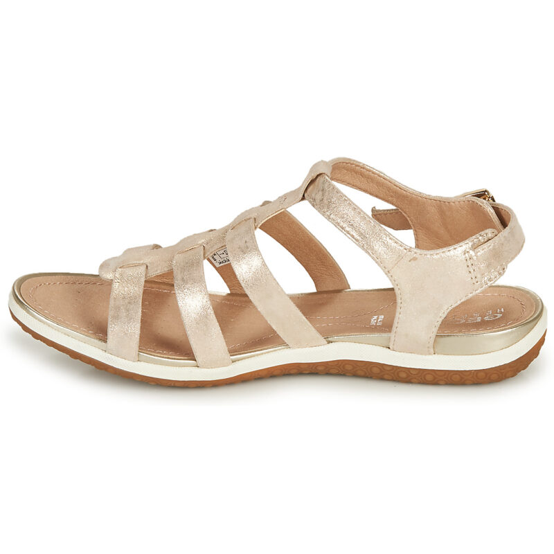 Geox D SANDAL VEGA A Oro Sandali bassi Donna - 4