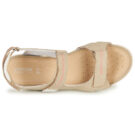 Geox D SANDAL VEGA A Beige Low Sandals Women - 6
