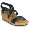 Papillio  SIBYL RING BUCKLE  Nero -  Sandali con zeppa
  Donna