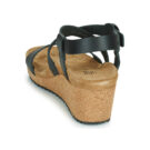 Papillio  SIBYL RING BUCKLE  Nero -  Sandali con zeppa  Donna - 5