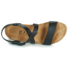 Papillio  SIBYL RING BUCKLE  Nero -  Sandali con zeppa  Donna - 6