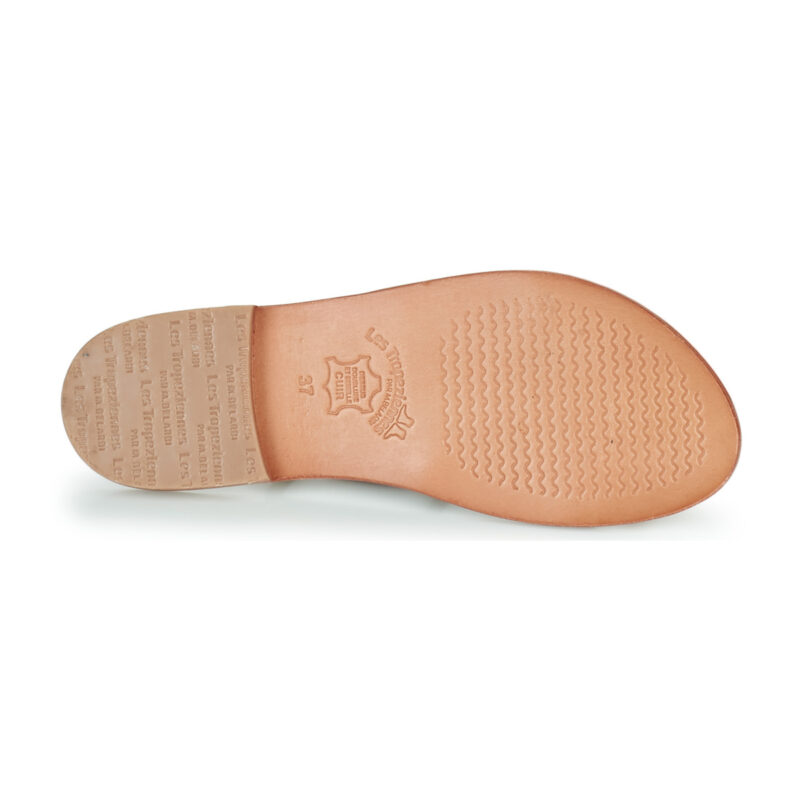 Les Tropeziennes par M.Belarbi HELLEN Gold Flat Sandals Women - 7