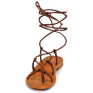 Les Tropeziennes par M.Belarbi HELLEN Brown Flat Sandals Women - 3