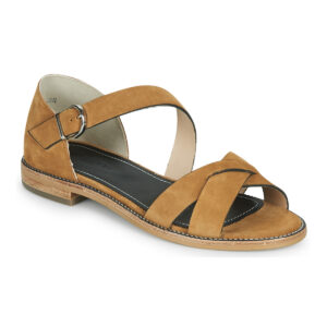 Muratti RAVILLE Braune flache Damensandalen