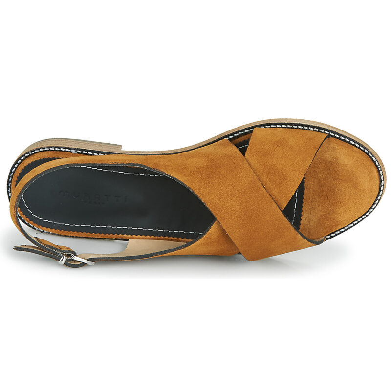 Muratti RAVILLOLES Braun Flache Sandalen Damen - 6