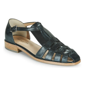 Muratti RAZAC Schwarze Damen-Sandalen mit niedrigem Schaft
