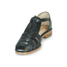 Muratti RAZAC Schwarze flache Sandalen f&uuml;r Damen - Gr&ouml;&szlig;e 3