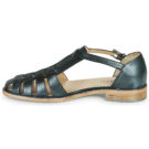 Muratti RAZAC Schwarze flache Sandalen f&uuml;r Damen - Gr&ouml;&szlig;e 4