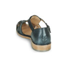 Muratti RAZAC Schwarze flache Sandalen f&uuml;r Damen - Gr&ouml;&szlig;e 5