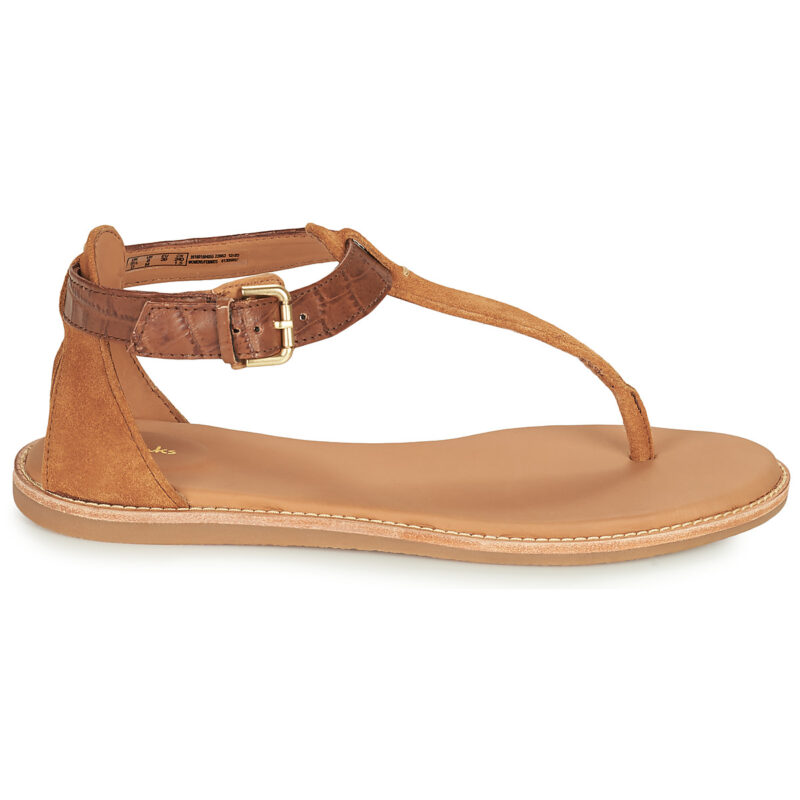 Clarks Sandales basses marron pour femmes KARSEA POST - Pointure 2