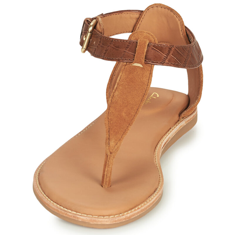 Clarks Sandales basses marron pour femmes KARSEA POST - Pointure 3