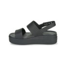 Crocs CROCS BROOKLYN LOW WEDGE W Black Women's flat sandals - 4