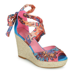 Moony Mood EFIRNIL Rosa Keilabsatz-Sandalen Damen