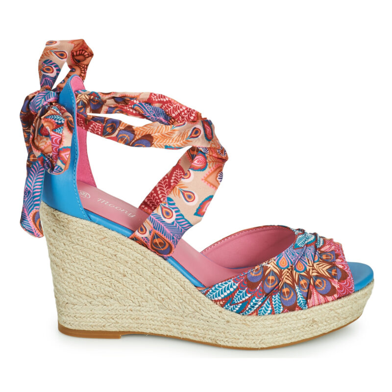 Moony Mood EFIRNIL Rosa Sandali con zeppa Donna - 2